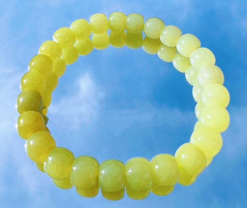 Hetian jade bracelet (8.0mm) B-033-78-3